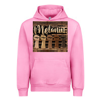 Fuchsia Pink melanin American flag Urban Hoodie - HRA Design Shop