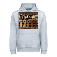 Melanin American Flag Urban Hoodie | Teevron