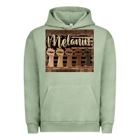 Pigment Oil Green melanin American flag Urban Hoodie - HRA Design Shop