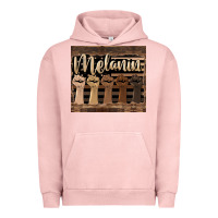 Pigment Salmon melanin American flag Urban Hoodie - HRA Design Shop