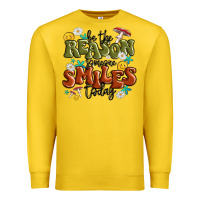 Lemon be the reason someone smiles today Premium Sweatshirt - MaliasSmallBusiness