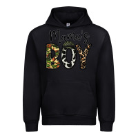 Black mama's boy Urban Hoodie - CowhideDigitalArt