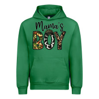 Emerald mama's boy Urban Hoodie - CowhideDigitalArt