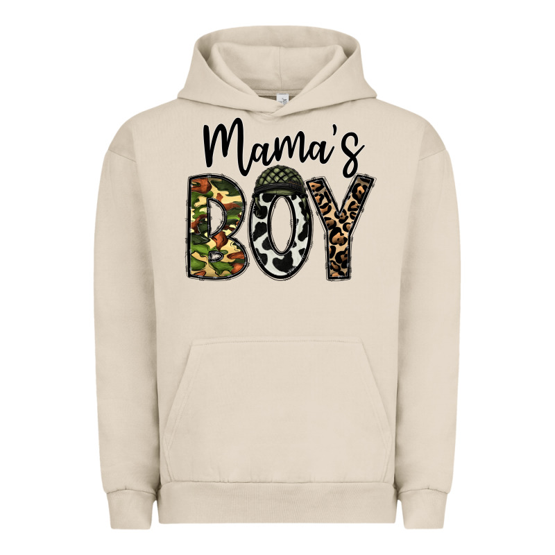 Mama's Boy Urban Hoodie by CowhideDigitalArt | Teevron