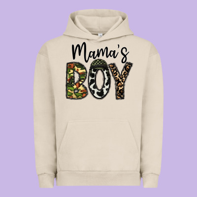 Mama's Boy Urban Hoodie Designed By Cowhidedigitalart