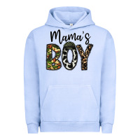 Pigment Grape Ice mama's boy Urban Hoodie - CowhideDigitalArt