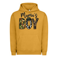 Pigment Peanut Butter mama's boy Urban Hoodie - CowhideDigitalArt