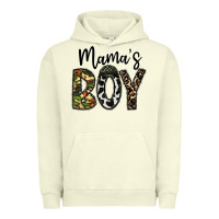 Pigment Pistachio mama's boy Urban Hoodie - CowhideDigitalArt