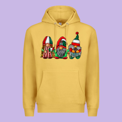 Mexican Flag Gnomes Premium Hoodie Designed By Racoondesign