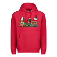 Cardinal mexican flag gnomes Premium Hoodie - RacoonDesign