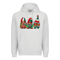 Dove Grey mexican flag gnomes Premium Hoodie - RacoonDesign