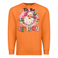 Carrot pink santa 'tis the season Premium Sweatshirt - MaliasSmallBusiness