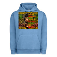 Pigment Pebble Blue juneteenth celebrate Urban Hoodie - HRA Design Shop