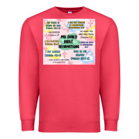 Cardinal daily bible affirmations Premium Sweatshirt - MaliasSmallBusiness