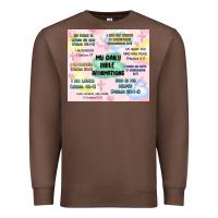 Chestnut daily bible affirmations Premium Sweatshirt - MaliasSmallBusiness