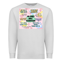 Dove Grey daily bible affirmations Premium Sweatshirt - MaliasSmallBusiness