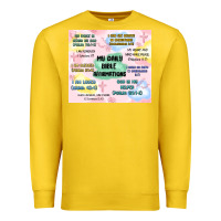 Lemon daily bible affirmations Premium Sweatshirt - MaliasSmallBusiness