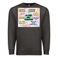 Smoke daily bible affirmations Premium Sweatshirt - MaliasSmallBusiness