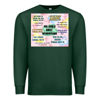 Sports Green daily bible affirmations Premium Sweatshirt - MaliasSmallBusiness
