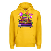 Lemon mardi gras farm truck Premium Hoodie - FaDigitalArtStudio