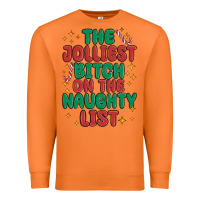 Carrot the jolliest bitch on the naughty list Premium Sweatshirt - MaliasSmallBusiness