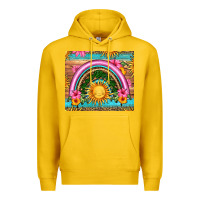 Lemon summer rainbow Premium Hoodie - HRA Design Shop