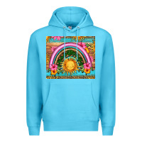 Ocean Blue summer rainbow Premium Hoodie - HRA Design Shop