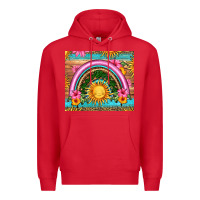 Red summer rainbow Premium Hoodie - HRA Design Shop