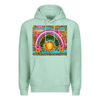 Seafoam summer rainbow Premium Hoodie - HRA Design Shop