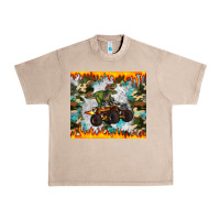 French Oak monster truck dinosaur t rex tumbler Urban Heavy Tee - Artiststas