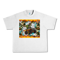 Lunar Rock monster truck dinosaur t rex tumbler Urban Heavy Tee - Artiststas