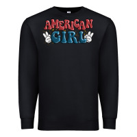 Black american girl Premium Sweatshirt - MaliasSmallBusiness
