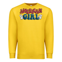 Lemon american girl Premium Sweatshirt - MaliasSmallBusiness