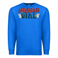 True Royal american girl Premium Sweatshirt - MaliasSmallBusiness