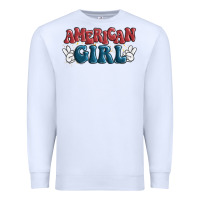 White american girl Premium Sweatshirt - MaliasSmallBusiness