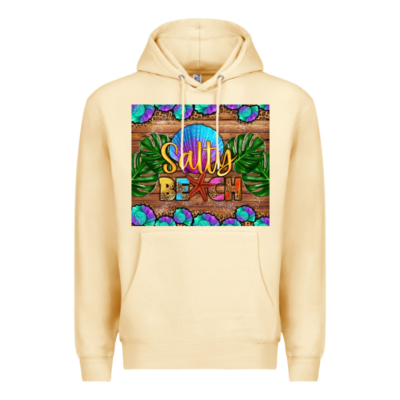 Salty Beach Premium Hoodie by HRA Design Shop | Teevron