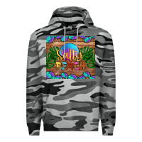 Slate Camo salty beach Premium Hoodie - HRA Design Shop