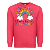 Cardinal if being gay was a choice i'd be gayer lol Premium Sweatshirt - MaliasSmallBusiness