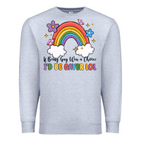 Heather Grey if being gay was a choice i'd be gayer lol Premium Sweatshirt - MaliasSmallBusiness
