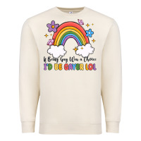 Sandshell if being gay was a choice i'd be gayer lol Premium Sweatshirt - MaliasSmallBusiness