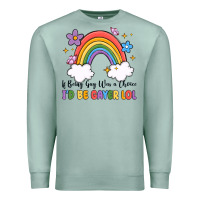 Seafoam if being gay was a choice i'd be gayer lol Premium Sweatshirt - MaliasSmallBusiness