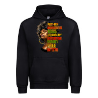 Black juneteenth 1885 because my ancestors weren't free in 1776 black woman Urban Hoodie - HRA Design Shop