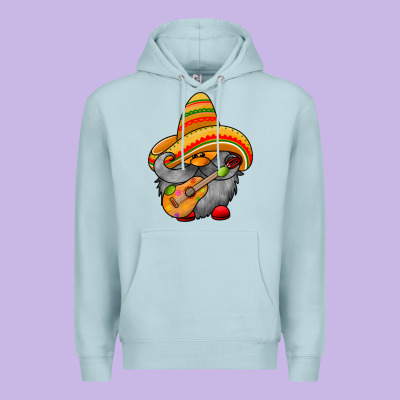 Mexicon Cute Gnome Premium Hoodie Designed By Racoondesign