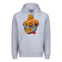 Heather Grey mexicon cute gnome Premium Hoodie - RacoonDesign