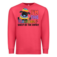 Cardinal i'm the rainbow sheep of the family Premium Sweatshirt - MaliasSmallBusiness