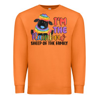 Carrot i'm the rainbow sheep of the family Premium Sweatshirt - MaliasSmallBusiness