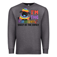 Charcoal Heather i'm the rainbow sheep of the family Premium Sweatshirt - MaliasSmallBusiness