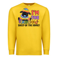 Lemon i'm the rainbow sheep of the family Premium Sweatshirt - MaliasSmallBusiness