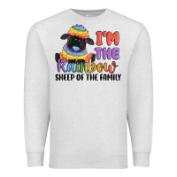 Oatmeal Heather i'm the rainbow sheep of the family Premium Sweatshirt - MaliasSmallBusiness