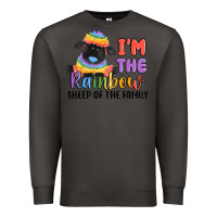 Smoke i'm the rainbow sheep of the family Premium Sweatshirt - MaliasSmallBusiness
